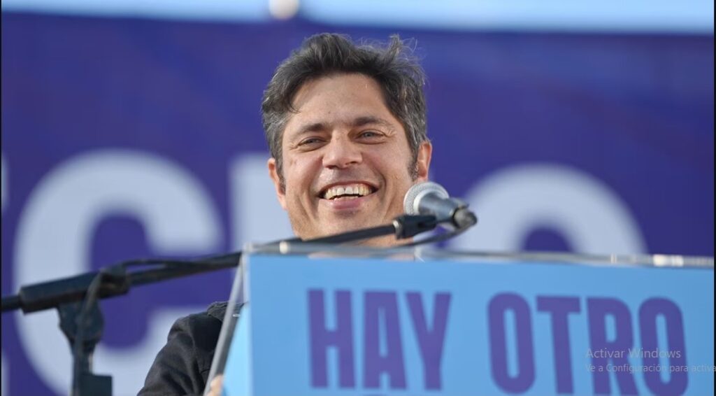 Kicillof llamó a formar un gran frente bonaerense, dijo que “el único rival es Milei” y envió un guiño a CFK